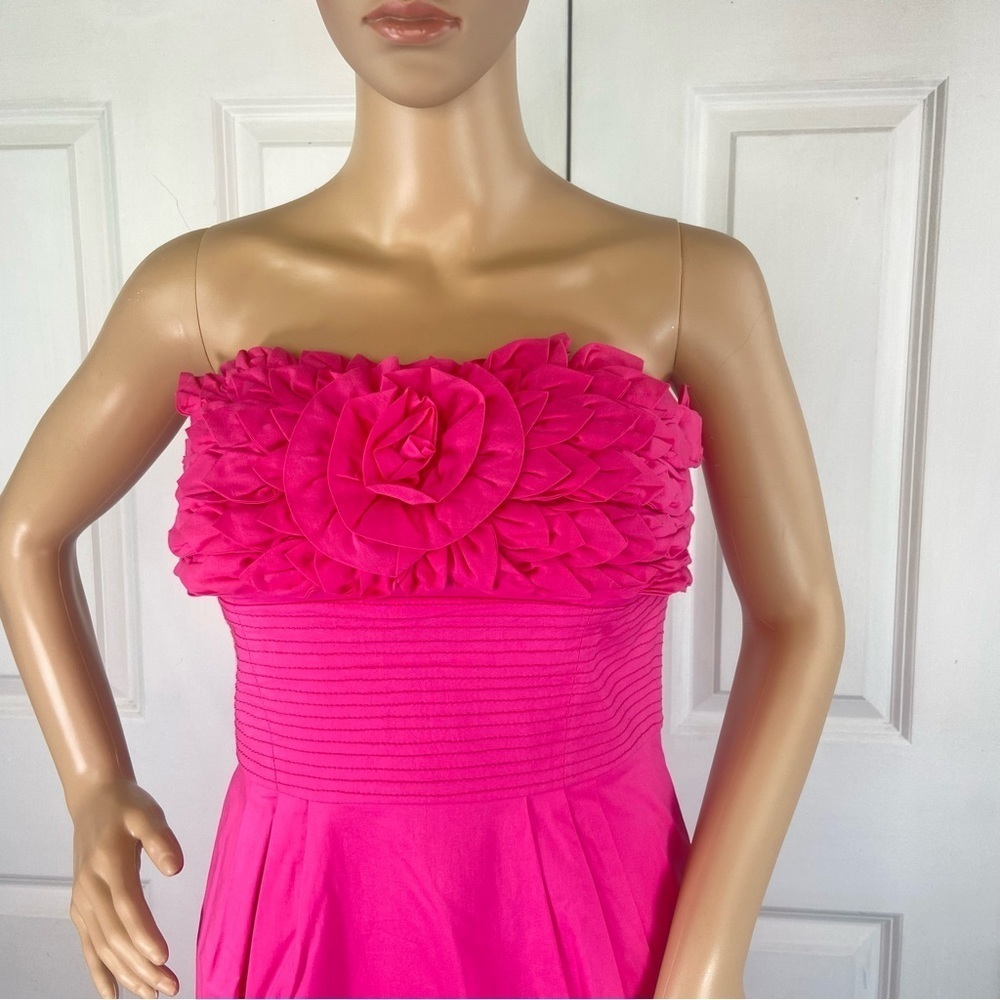 Catherine Malandrino Floral & Leaves Appliqué Sheath Dress - Picture 14 of 14